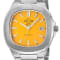 GV2 Automatic Men's Potente Mustard Dial 316L Stainless Steel Bracelet Watch