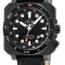 GV2 Men's XO Submarine BLK Case, BLK/BLK Bezel, Black Dial, Genuine
Black Canvas Strap