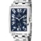 Gevril Men's Avenue of America's Blue dial, Stainless Steel Watch