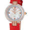 Gv2 By Gevril Women's 12804 Matera Diamonds MOP Dial Green Suede Swiss
Quartz Watch