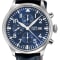 Gevril Men's Vaughn 316L Stainless Steel Case, Blue Dial, Genuine Blue
Leather Watch