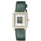 GV2 by Gevril Women's 12335 Padova Gemstone Green MOP Dial Swiss Quartz Watch
