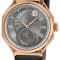 GV2 by Gevril Mens 42423 Marchese IPRG Black Leather Day/Date Swiss
Quartz Watch