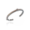 MCL Design Single Pave Sapphire Star Cuff Bracelet