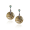 MCL Design Labradorite Pearl Drop Earrings