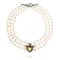 MCL Design White Pearl & Cognac Quartz Necklace