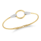 14K Gold 0.30 ct. tw. Diamond Wire Bracelet