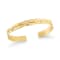 14K Gold 0.07 ct. tw. Diamond Cuff