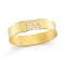 14K Gold 0.04 ct. tw. Diamond Cuff