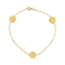 14K Gold 0.03 ct. tw. Gold-by-the-Yard Bracelet