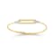 14K Yellow Gold 0.07 ct. tw. Diamond Wire Bracelet