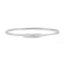 14K White Gold 0.15 ct. tw. Diamond Wire Bracelet