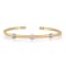 14K Gold 0.14 ct. tw. Bangle Bracelet