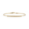 14K Yellow Gold 0.19 ct. tw. Diamond Wire Bracelet