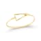14K Gold 0.09 ct. tw. Diamond Bangle Bracelet