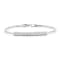14K White Gold 0.39 ct. tw. White Diamond Wire Bracelet