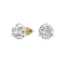 3 Ct 14K Gold IGI Certified Lab Grown Round Shape 3 Prong Diamond Stud
Earrings Friendly Diamonds