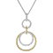 14KW 0.60ct Diamond Pendant With Chain