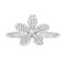 14K White Gold 0.25ct Diamond Ring
