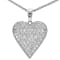 14KW 0.73ct Diamond Pendant With Chain