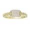 14K Yellow Gold 0.13ct Diamond Ring