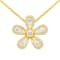 14KY 0.22ct Diamond Pendant With Chain