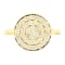 14K Yellow Gold 0.63ct Diamond Ring