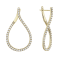 14K Yellow Gold 1.25ct Diamond Earrings