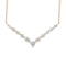 14KY 0.59ct Diamond Pendant With Chain