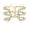 14K Yellow Gold 0.56ct Diamond Ring