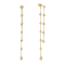 14K Yellow Gold 0.86ct Diamond Earrings
