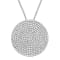 14KW 2.00ct Diamond Pendant With Chain