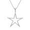 14KW 0.36ct Diamond Pendant With Chain
