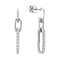 14K White Gold 0.29ct Diamond Earrings