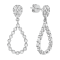 14K White Gold 1.53ct Diamond Earrings