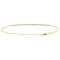 14K Yellow Gold 0.15ctw Diamond Bracelet