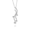 Piero Milano 18K White Gold Diamond 0.45ctw Necklace