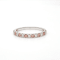 1/2 Ct. T.W. Pink And White Lab-Grown Diamond Ring 14K White Gold