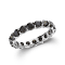 2 1/2 Ct. T.W. Black Lab-Grown Diamond 14K White Gold Eternity