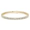7.00 Ct. T.W. White Lab-Grown Diamond 14K Yellow Gold Classic Tennis Bracelet