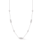 18K White Gold Diamond Rotating Multi-Cube Necklace 2.74ctw