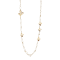 18K Yellow Gold White Diamond And Ruby Accent Necklace 1.87ctw