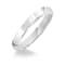 Men’s   or Women's 14K White Gold 3MM Classic Flat Plain Wedding Band by
Brilliant   Expressions
