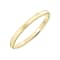 Men’s or Women's 14K Yellow Gold 2MM Comfort Fit Classic Wedding Band by
Brilliant Expressions