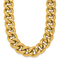 14K Yellow Gold 14.8mm Curb 18-inch Necklace