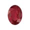Ruby 5x3mm Oval 0.32ct