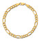 10k Yellow Gold 6.25mm Figaro Link Bracelet