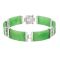 Sterling Silver 24X11MM Dyed Green Jadeite Link Bracelet