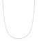 Sterling Silver Snake 1MM Chain Necklace - 24"