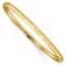 10k Yellow Gold 4mm Textured Flexible Bangle